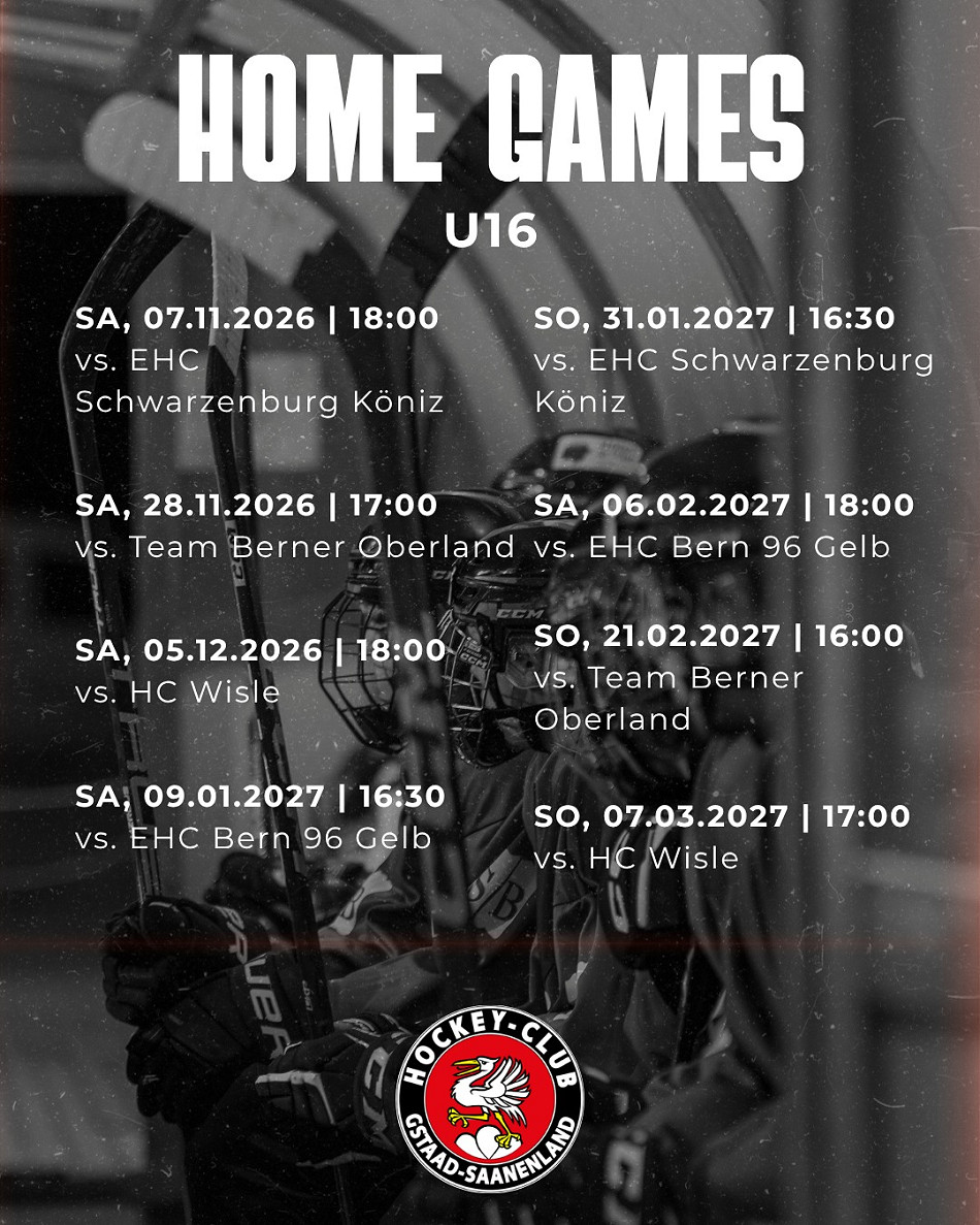 Heim-Spiele der U16